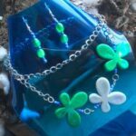 15. COLLAR MARIPOSA -VERDE CONJUNTO